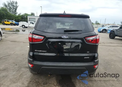 2021 Ford Ecosport Se из США, поврежденный, VIN MAJ6S3GL9MC424857
